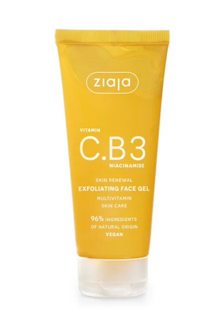 Ziaja Vitamin C.B3 Niacinamide Exfoliating Face Gel 100ml