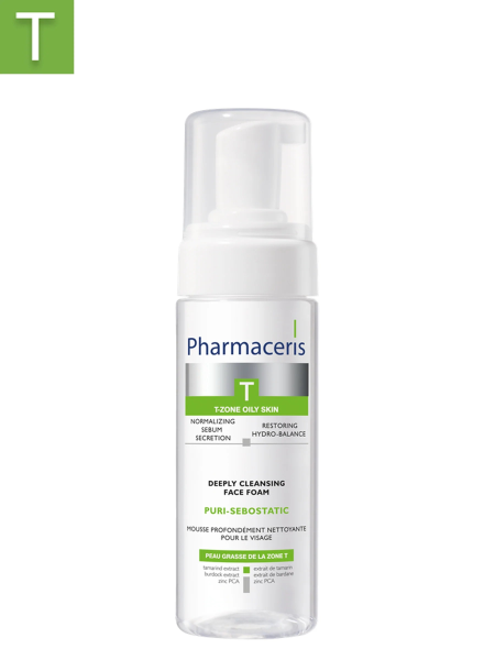 Pharmaceris T Puri-Sebostatic Deeply Cleansing Face Foam 150 ml