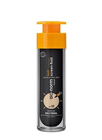 ΑC-NORM SUN SCREEN FLUID TINTED SPF50+
